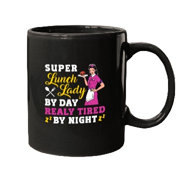 Discover School Cafeteria Worker Lunch Lady Apple Super Lunch Lady By Mugs