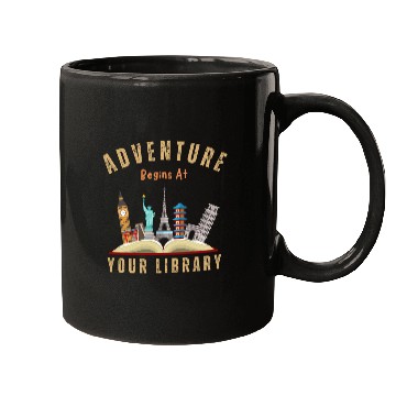 Discover Adventure Begins At Your Library Summer Reading Program 2024 11 Mugs