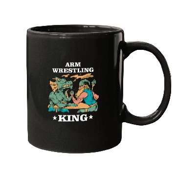 Discover Arm Press Arm Wrestling King Mugs