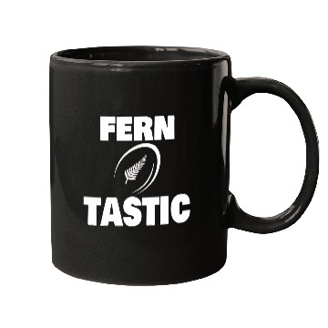 Discover Ferntastic Rugby Silver Fern Mugs