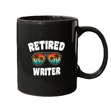 Discover Retired Writer Funny Retirement Congratulations 7 Mugs