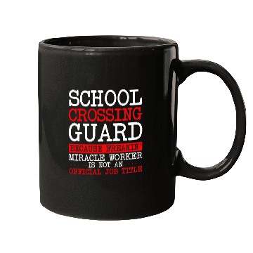 Discover School Crossing Guard School Worker Traffic Manager Mugs