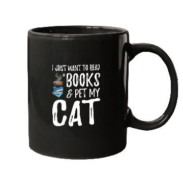 Discover Cat Lover Book Funny Cat Mom Gift Mugs