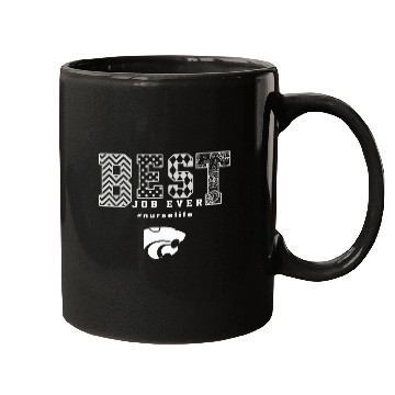 Discover Kansas State Wildcats nurses Job Ever Slogan Pattern Mugs