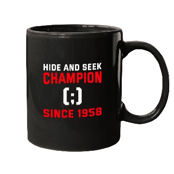 Discover Hide And Seek Champion Since 1958 Computer Science Coder Mugs