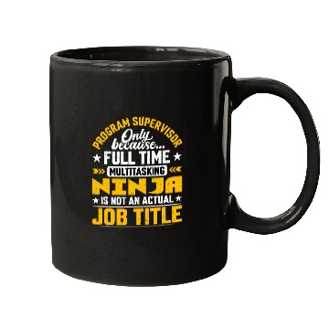 Discover Program Supervisor Job Title Program Boss Manager Director Mugs