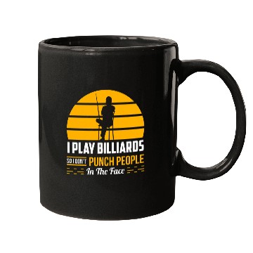 Discover Billiard Gift Funny Pool Player Shark Sarcastic Humor Gift Mugs