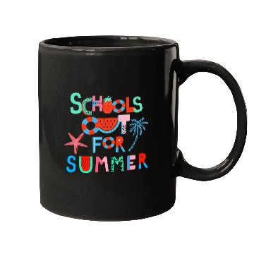 Discover Schools Out For Summer Teacher Student Funny Mugs