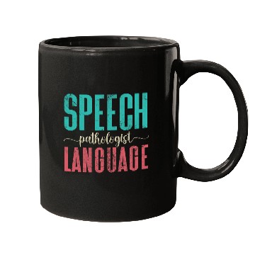 Discover Speech Language Pathologist SLP Speech Therapist Distressed Mugs