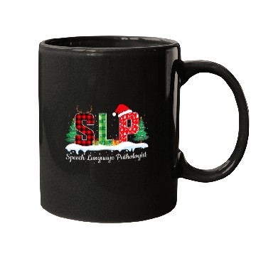 Discover Speech Language Pathology Christmas SLP Speech Pathologist Mugs