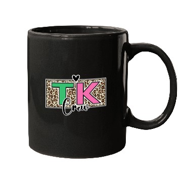 Discover TK Crew Transitional Kindergarten Teacher TK Student Mugs