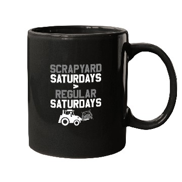 Discover Scrapyard Saturdays Regular Saturdays Junkyard Scrapper Mugs