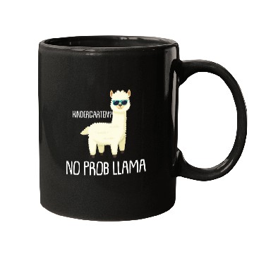 Discover No Prob Llama Funny Kindergarten School Mugs