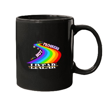 Discover Sped Ed Special Education Teacher Progress Not Linear Funny Mugs