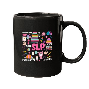 Discover Speech Language Pathologist Pediatric Scope of Practice SLP 7 Mugs