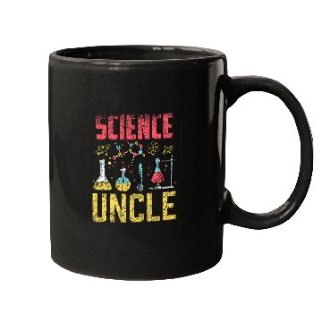 Discover Science Uncle Job Scientist Researcher Research Mugs