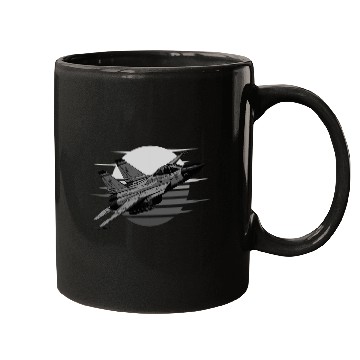 Discover Fighter Dad US Jet Fighter Jet Plane Pilot American USA Mugs