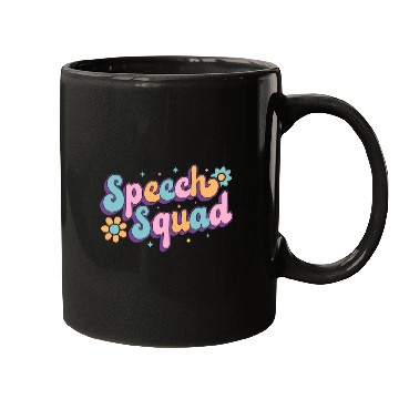 Discover Speech Squad Language Pathologist Therapist SLP Therapy Mugs