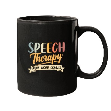 Discover Speech Pathology Speech Therapy Every Word Counts Mugs