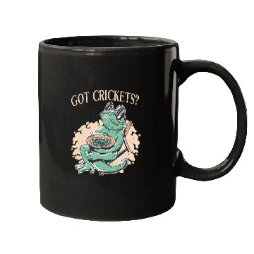 Discover Got Crickets Bearded Dragon Lover Reptile Lizard Lover Mugs