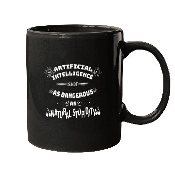Discover Funny AI Artificial Intelligence Tech geek nerd sarcastic Mugs