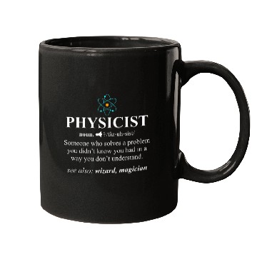 Discover Scientist Physics Physicist Definition Wizard Mugs