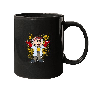 Discover Scientist Experimentation Science Laboratory Lab Professor Mugs
