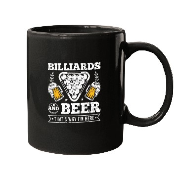 Discover Billiards Beer Pool Player Mens Billiard Mugs