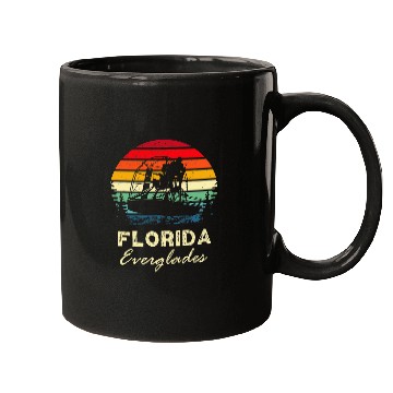Discover Florida Everglades National Park Airboat Swamp Fan Air Boat Mugs
