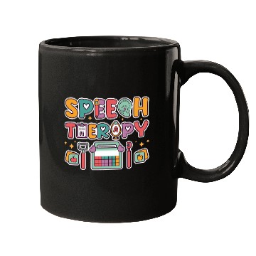 Discover Speech Therapy Therapist Pathologist SLP Session Case Worker Mugs