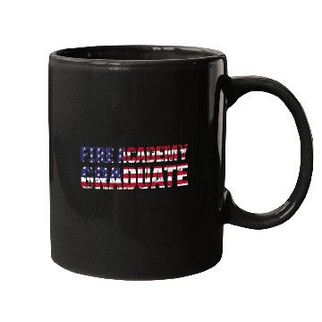 Discover Academy Student America Fireman Graduation Mugs