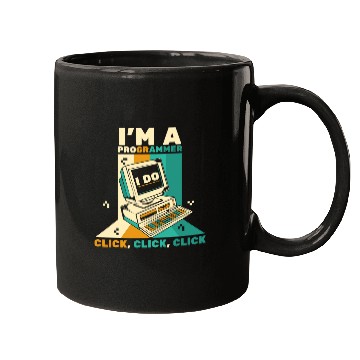 Discover Im A Programmer Click Software Engineer Coder Programmer Mugs