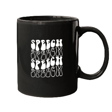 Discover Speech Therapy Speech Language Pathologist Therapist Groovy Mugs