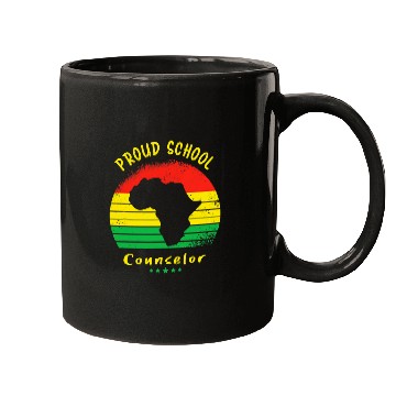 Discover Proud School Counselor Pride Black History Month Students Mugs