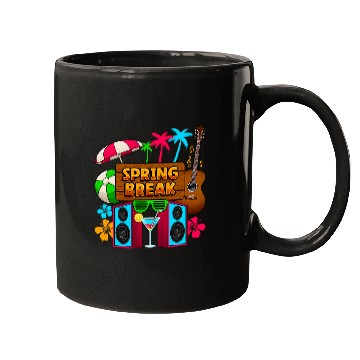 Discover Spring Break Party Semester break Spring Break Mugs
