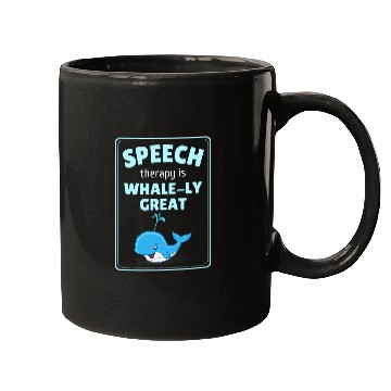 Discover Pathologist Speech Therapy Therapist Pathology Whale Mugs