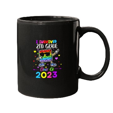Discover I Survived 2nd Grade Class Of Student Graduation Mugs