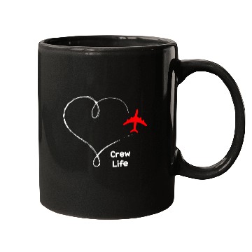 Discover Flight Attendant Pilot Life Travel Crew Stewardess Mugs