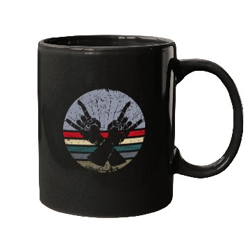 Discover Rock Roll Wrestling Mens Devil Horns 1 Mugs