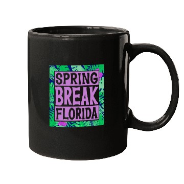 Discover Spring Break Senior Class Student School Trip Florida Beach 4 Mugs