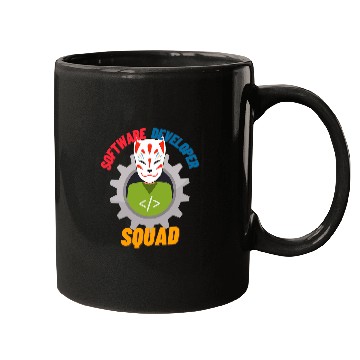 Discover Graphic Software Developer squad Mugs