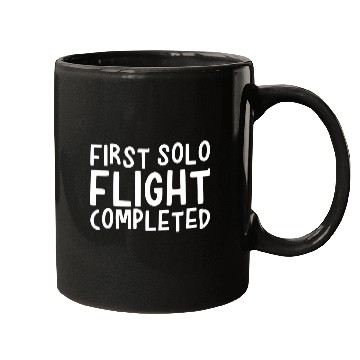 Discover First Solo Flight Completed Mugs