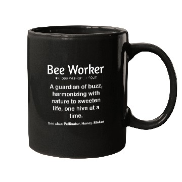 Discover Funny Bee Worker Mugs