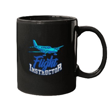 Discover Flight Instructor CFI Pilot Trainer Aviation Enthusiasts Mugs