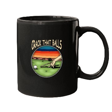 Discover Funny Billiard Pool Player Billiards Mugs