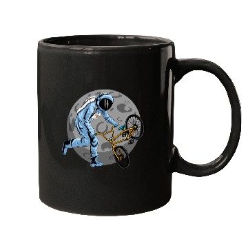 Discover BMX Biking Rider Gift BMX Biker Astronaut Mugs