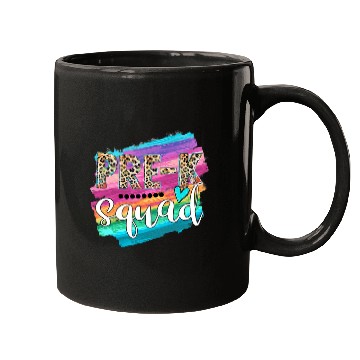 Discover PreK Squad Leopard Print Back To School Teacher Student Mugs