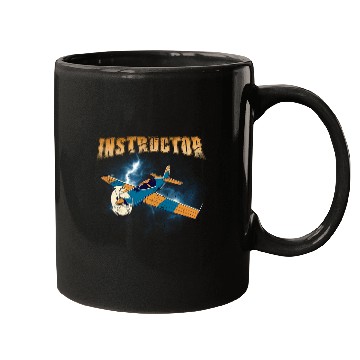 Discover Flight Instructor Pilot School Airplane Teacher Mugs