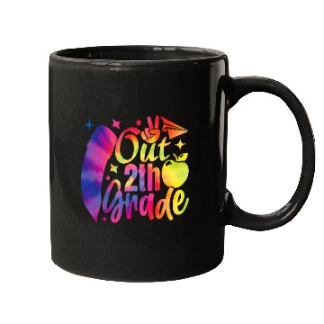 Discover Peace Out Second Grade Graduation Teacher Kids Graduation Mugs