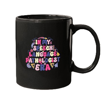 Discover SLP Groovy Speech Language Pathologist Era Speech Therapist Mugs